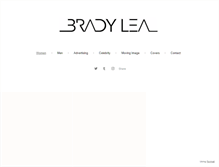Tablet Screenshot of brady-lea.com